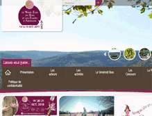 Tablet Screenshot of leweekenddubois.com